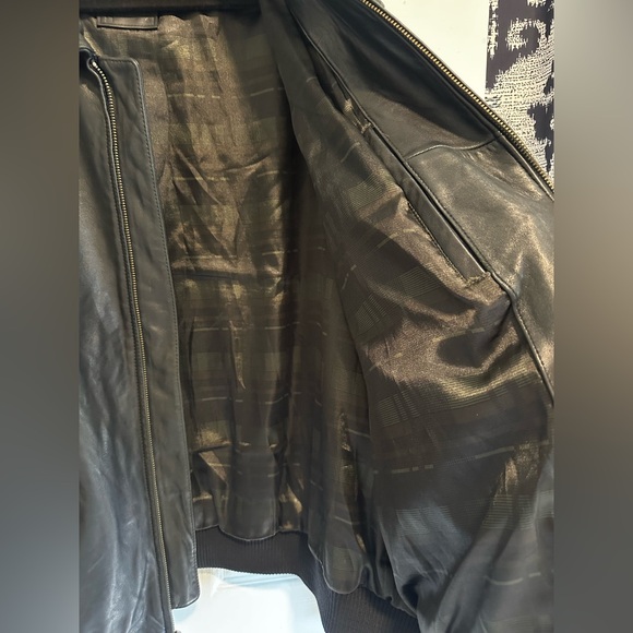 Robert Comstock Light Weight Leather Jacket XXL Men’s - Picture 10 of 15